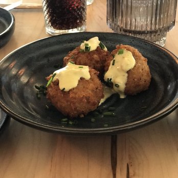 Ocean & Acre - Clam Chowder Croquettes - Seafood Near Me - Alpharetta, Georgia