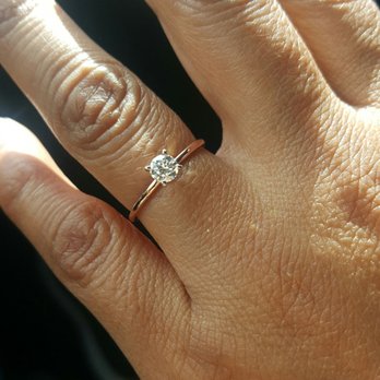 David K. Jewelers - She cant stop staring at it. - Jewelry Near Me - Los Angeles, California David K. Jewelers - She cant stop staring at it. - Jewelry Near Me - Los Angeles, California