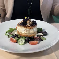No Patio - Fried Goat cheese appetizer