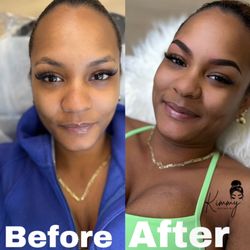 Brows By Kimmyy - Before and after on this beautiful client !