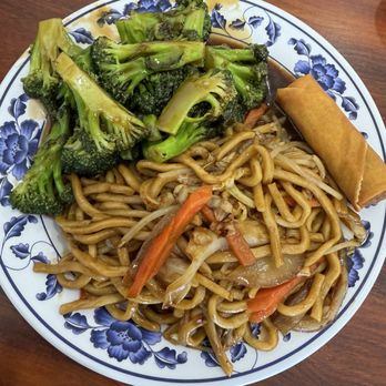 Tin Fu Restaurant - Broccoli with Oyster Sauce Lunch Special - Chinese Near Me - Hayward, California