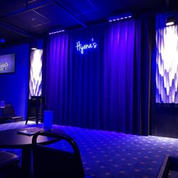 Hyena's Comedy Nightclub - The stage