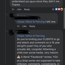 Utopia Tattoo & Piercing