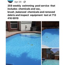 Urban Heights Pool Service - FB post under name George Goodman- he told me he passed away but still uses his name and FB account