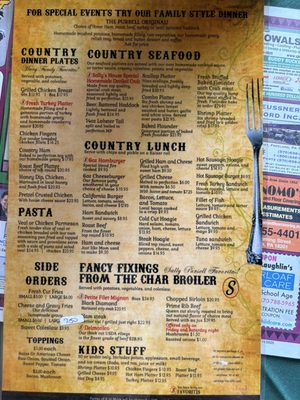 Menu photo 1 Sallys Sugarloaf, PA