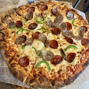 Flying Boat Tap Room - Fantastic Pizza - Pepperoni - Sausage - Jalapeño - Pizza Near Me - Ocala, Florida Flying Boat Tap Room - Fantastic Pizza - Pepperoni - Sausage - Jalapeño - Pizza Near Me - Ocala, Florida