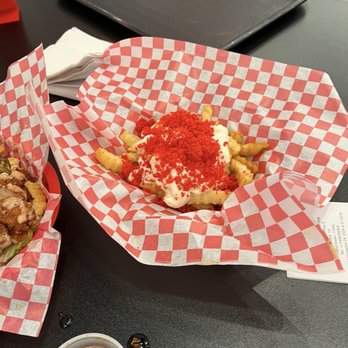 Urban Bird Hot Chicken - Side of Fries with mac and hot Cheeto - Chicken Shop Near Me - Richmond, Texas Urban Bird Hot Chicken - Side of Fries with mac and hot Cheeto - Chicken Shop Near Me - Richmond, Texas