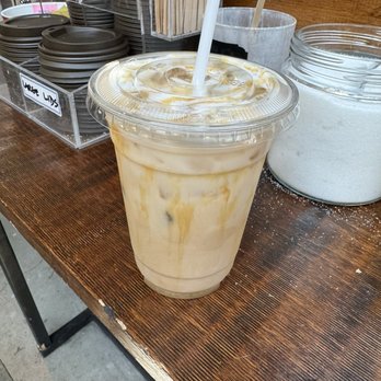 Lina's Pastries & Coffee - Iced caramel latte - Desserts Near Me - Hamilton, Ontario Lina's Pastries & Coffee - Iced caramel latte - Desserts Near Me - Hamilton, Ontario