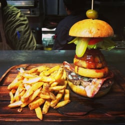 Delicious burgers!