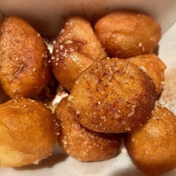 Nick the Greek - Loukoumades (requested no honey) $8.50 - Greek Near Me - San Francisco, California