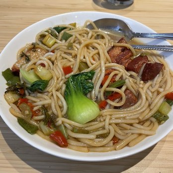 Silky Kitchen - S2. Chairman Mao's Favorite Braised Pork noodles in soup - so good - Chinese Near Me - New York, New York Silky Kitchen - S2. Chairman Mao's Favorite Braised Pork noodles in soup - so good - Chinese Near Me - New York, New York