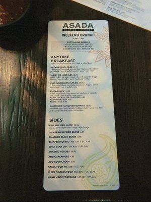 Menu photo 2 Asada Cantina + Kitchen San Clemente, CA