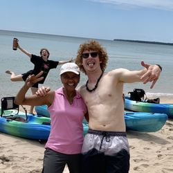 Door County Kayak Tours - Our guides Evan and Tabitha were awesome!