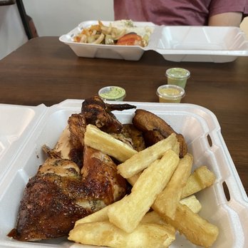 El Pico de Oro - 1/2 Rotisserie Chicken Yuca Sweet Plantains - Peruvian Near Me - Virginia Beach, Virginia
