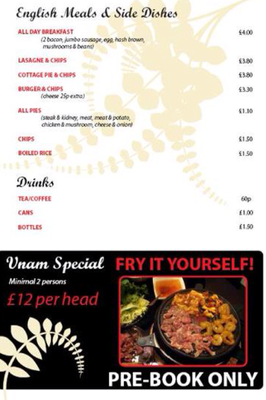 Menu photo 5 Vnam Manchester, XGM