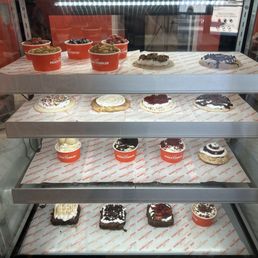 Display case of goodies