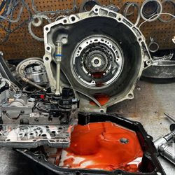 Gold Coast Transmissions - Transmission fluid drained for maintenance--dark or burnt fluid indicates it's time for service or potential internal damage