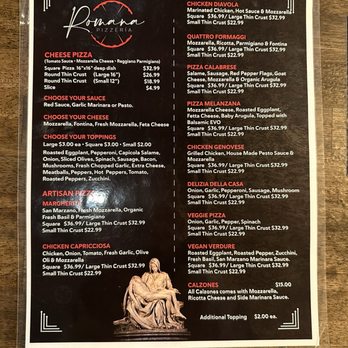 Romana Pizzeria - Menu - Pizza Near Me - Danville, California Romana Pizzeria - Menu - Pizza Near Me - Danville, California