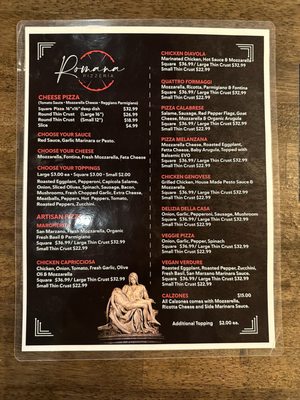Menu photo 8 Romana Pizzeria Danville, CA Menu photo 8 Romana Pizzeria Danville, CA
