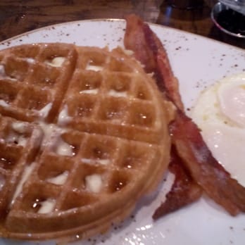 First Watch - The tri fecta! The perfect breakfast, 2 eggs, bacon and a belgian waffle, delish! - Breakfast & Brunch Near Me - Tucson, Arizona