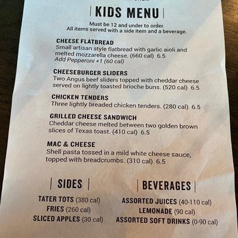 World of Beer - Kids menu - Beer Bar Near Me - Miramar, Florida World of Beer - Kids menu - Beer Bar Near Me - Miramar, Florida