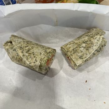Wegmans - Spinach wrap.  Decent size.  Made to order. - Grocery Near Me - Rockville, Maryland