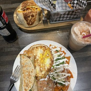 Cafecito Calaveras - Calavera Plate Breakfast, Nube De Crema, The royal Burrito - Mexican Near Me - Cathedral City, California Cafecito Calaveras - Calavera Plate Breakfast, Nube De Crema, The royal Burrito - Mexican Near Me - Cathedral City, California