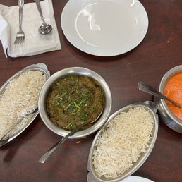 Lamb Saag and Butter Chicken Lamb Saag and Butter Chicken