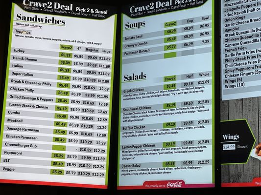 Menu photo 2 Big Apple Pizzeria Havelock, NC Menu photo 2 Big Apple Pizzeria Havelock, NC