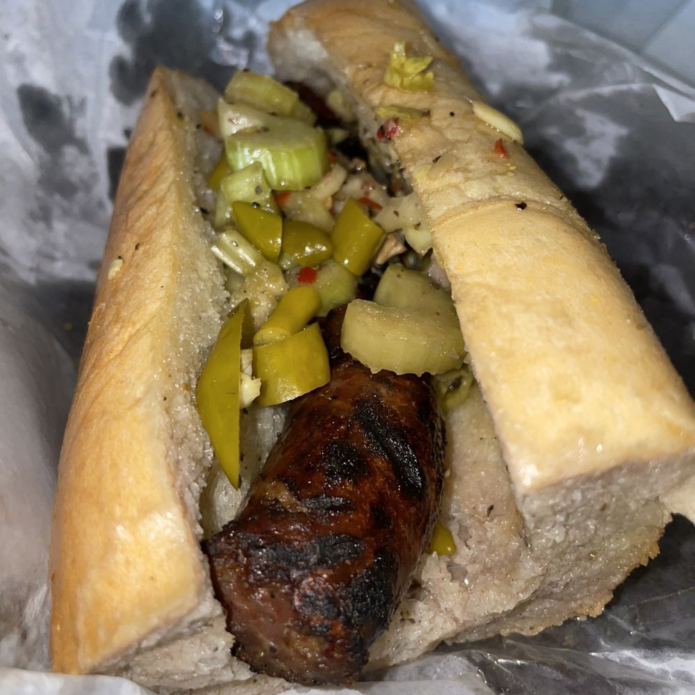 Mr. Beef - Italian Sausage Sandwich, Dipped & Hot - Fast Food Near Me - Chicago, Illinois Mr. Beef - Italian Sausage Sandwich, Dipped & Hot - Fast Food Near Me - Chicago, Illinois