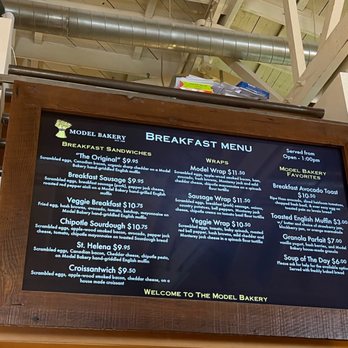 The Model Bakery - Menu - Bakeries Near Me - Napa, California The Model Bakery - Menu - Bakeries Near Me - Napa, California