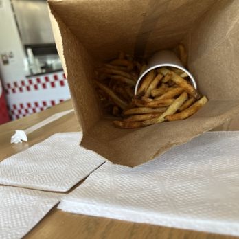 Five Guys - Large Fries - Burgers Near Me - Wheaton, Illinois