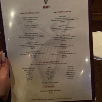 J. Dolan's - Front of Menu - Pizza Near Me - Honolulu, Hawaii