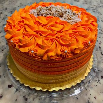 Say So Sweets - Ube Chiffon Cake with a layer of Macapuno inside and topped with Shredded Toasted Coconut - Desserts Near Me - Jacksonville, Florida