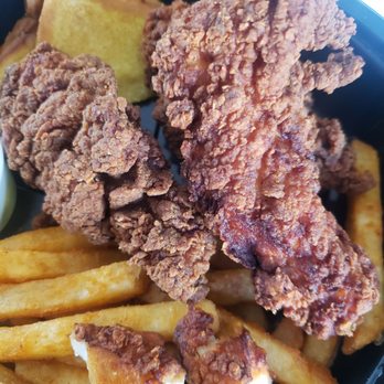 Egg N Bird - Chicken tenders. Burnt, dry, and way overdone - Chicken Shop Near Me - Upland, California Egg N Bird - Chicken tenders. Burnt, dry, and way overdone - Chicken Shop Near Me - Upland, California