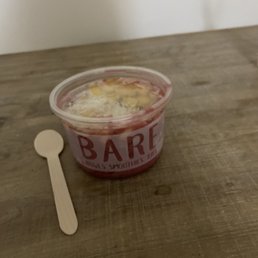 I made my own bowl! The beach bum base is incredibly delicious