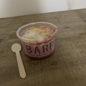 Bare Blends - I made my own bowl! The beach bum base is incredibly delicious - Coffee & Tea Near Me - Clifton Park, New York
