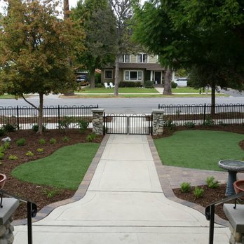 Inland Wrought Iron - Stair railing, garden fencing, and matching gates, were custom made by Dave. - Metal Fabricators Near Me - Jurupa Valley, California Inland Wrought Iron - Stair railing, garden fencing, and matching gates, were custom made by Dave. - Metal Fabricators Near Me - Jurupa Valley, California