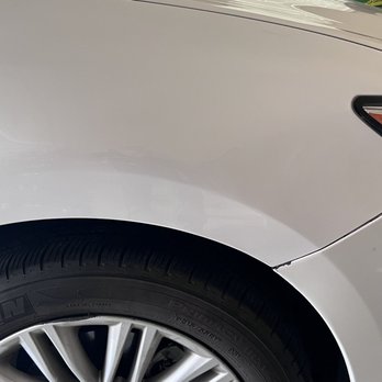 Five Star Dents & Dings - Completed repair. Done at the customers home without the need for body work or painting. - Body Shops Near Me Five Star Dents & Dings - Completed repair. Done at the customers home without the need for body work or painting. - Body Shops Near Me