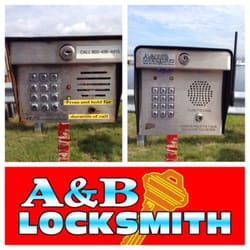 A & B Lock And Security - Wireless gate telephone entry system