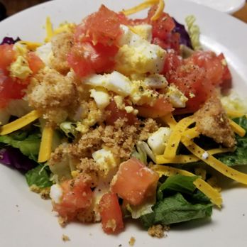 Texas Roadhouse - House salad with blue cheese - Steakhouses Near Me - Dothan, Alabama