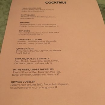 True Laurel - Menu - Cocktail Bars Near Me - San Francisco, California True Laurel - Menu - Cocktail Bars Near Me - San Francisco, California