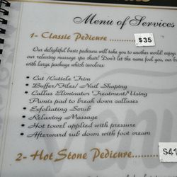 Venue Nail Bar - Description of service