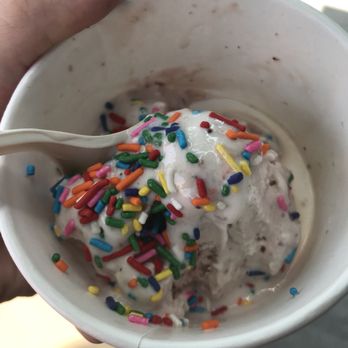 Treat - Whoops, one scoop turned into many--- Roasted Oregon Strawberry and Rainbow Sprinkles - Desserts Near Me - Vancouver, Washington Treat - Whoops, one scoop turned into many--- Roasted Oregon Strawberry and Rainbow Sprinkles - Desserts Near Me - Vancouver, Washington