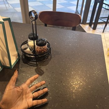 Cheese Theory - Me, with my non existent basic mini pizza- not eating any food. After an HOUR (and counting) wait. - Pizza Near Me - Sherman Oaks, California