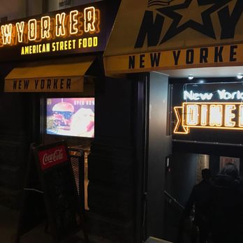 New Yorker Diner - Outside - Street Vendors Near Me - Manchester, XGM
