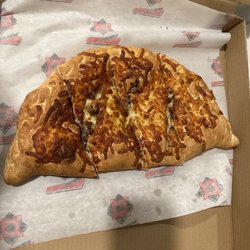 Large Steak and Cheese Calzone