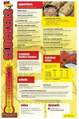 Menu photo 7 Cluckers Shepherdsville Shepherdsville, KY