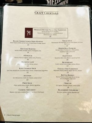 Menu photo 6 Meehan's Chophouse Mansfield, TX