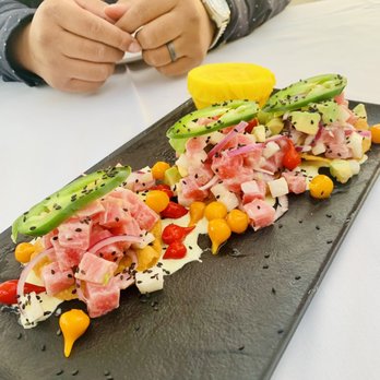 Coco Palm Restaurant - Crudo de Ahi Tuna - Cuban Near Me - Pomona, California